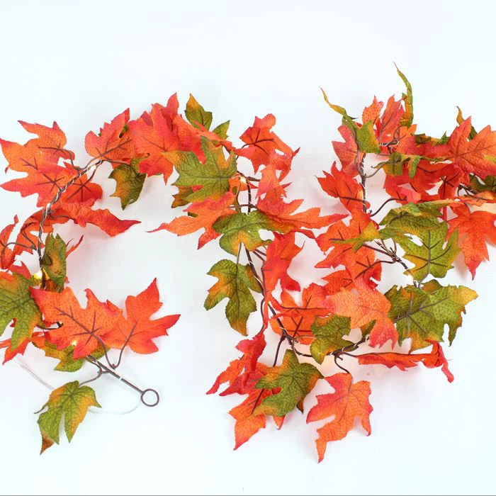 Batri a weithredir Fall Garland